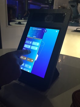 Bionic Bar, ordering tablet