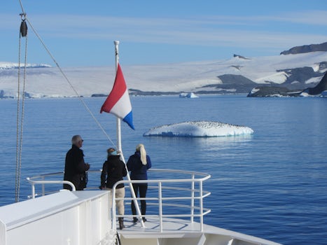 sailing in Antartica