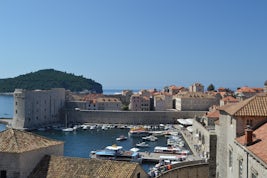 Dubrovnik view from the wall