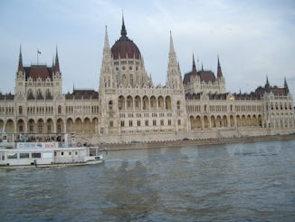 Hungarian House of Parliament - Day time view.