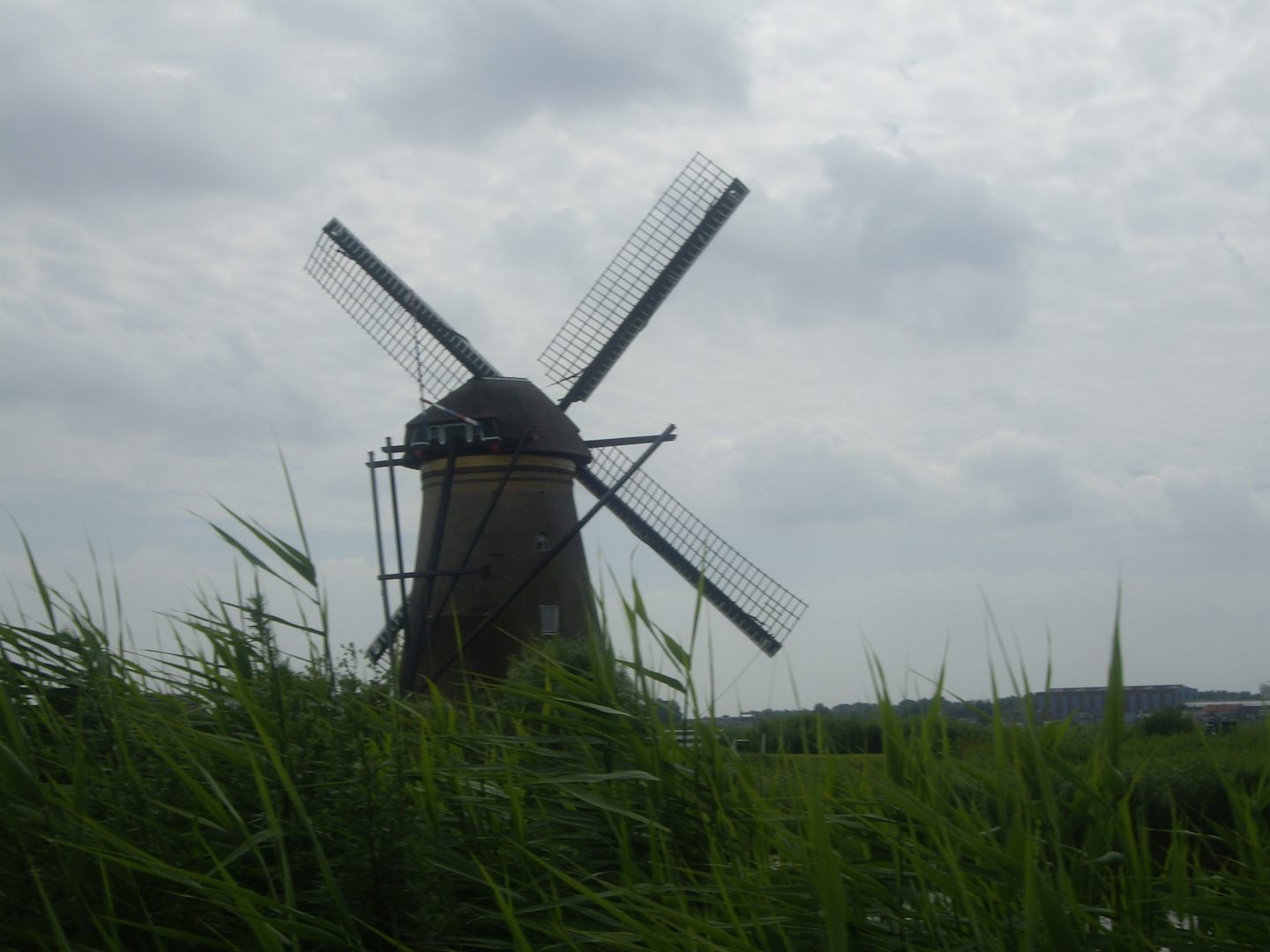 Windmill in the Netherlands that we had an opportunity to visit and go up i