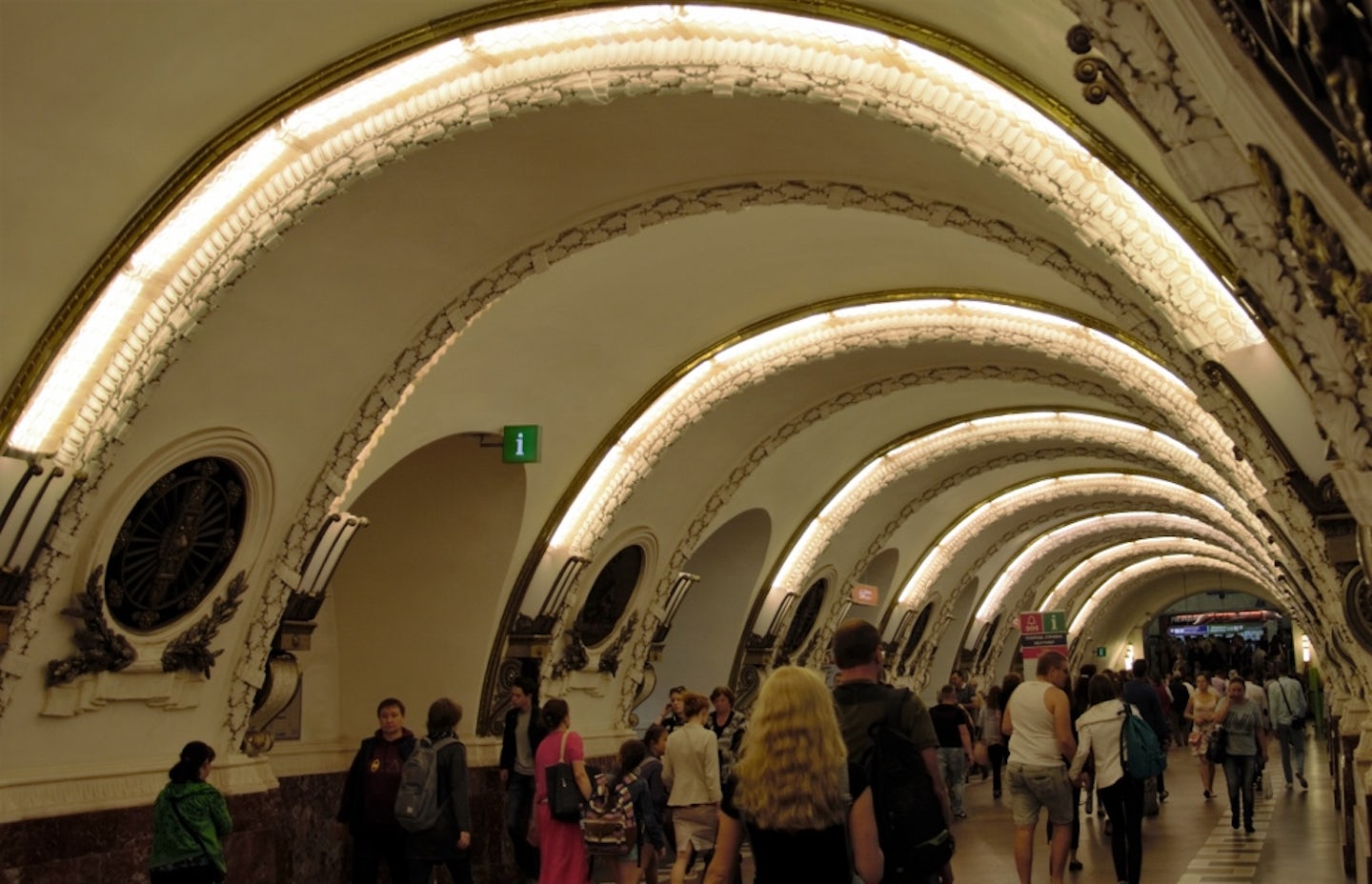 St Petersburg in the underground