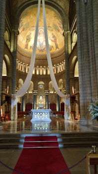 St. Nicholas Cathedral in Monaco.  This is where Princess Grace was married