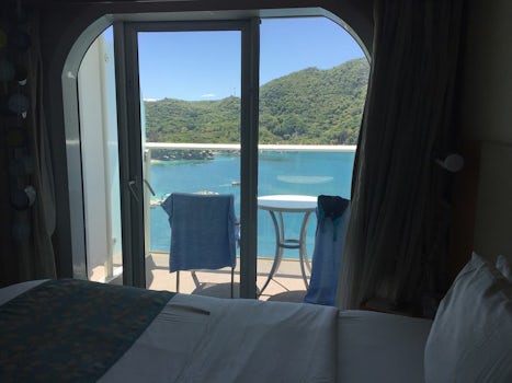 This is why you need an outside stateroom with balcony.