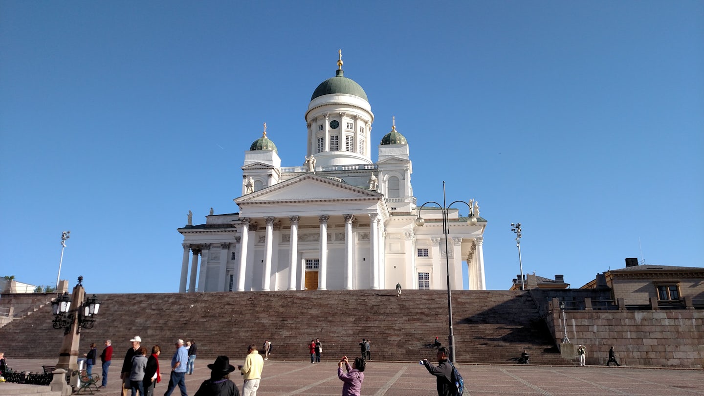 The Lutheran Church in Helsinki Finland.
