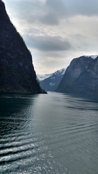 A trip up a fjord in Norway.