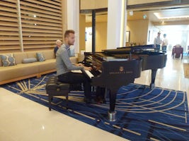 Pianist in Atrium