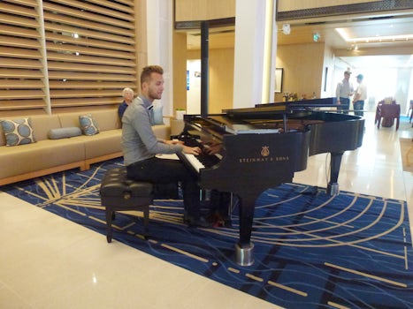 Pianist in Atrium