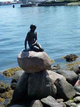Little mermaid in Copenhagen
