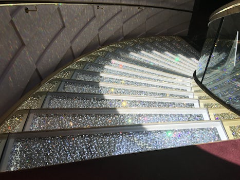 Savarski crystal staircase