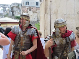 Roman reactment Legionaires from Diocletian's Place I Split