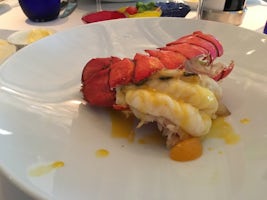 Lobster in blu restaurant