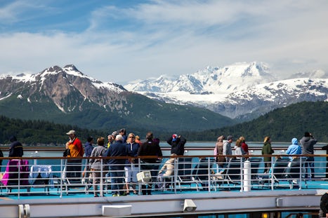 Glacier Bay from the Lido Deck