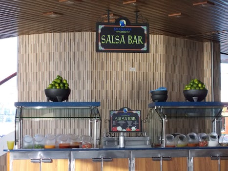 Salsa Bar on Lido Deck
