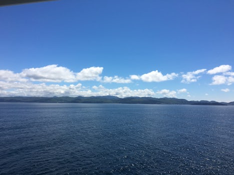 Spent much time looking at ocean from the ship. It did not disappoint. Saw whales, orcas and dolphins from the ship.