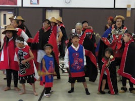 Native Dancers in Kake Alaska