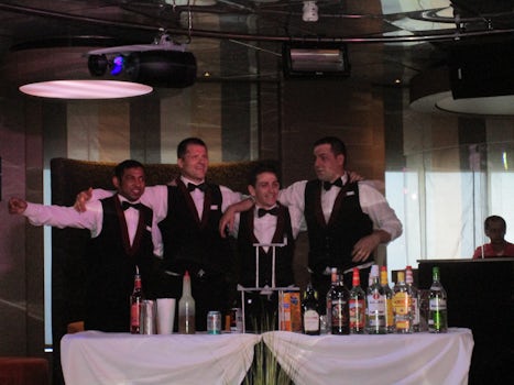 Cocktail bar on The Magellan