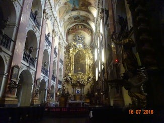 Interior of St Jakob's Church, Prague