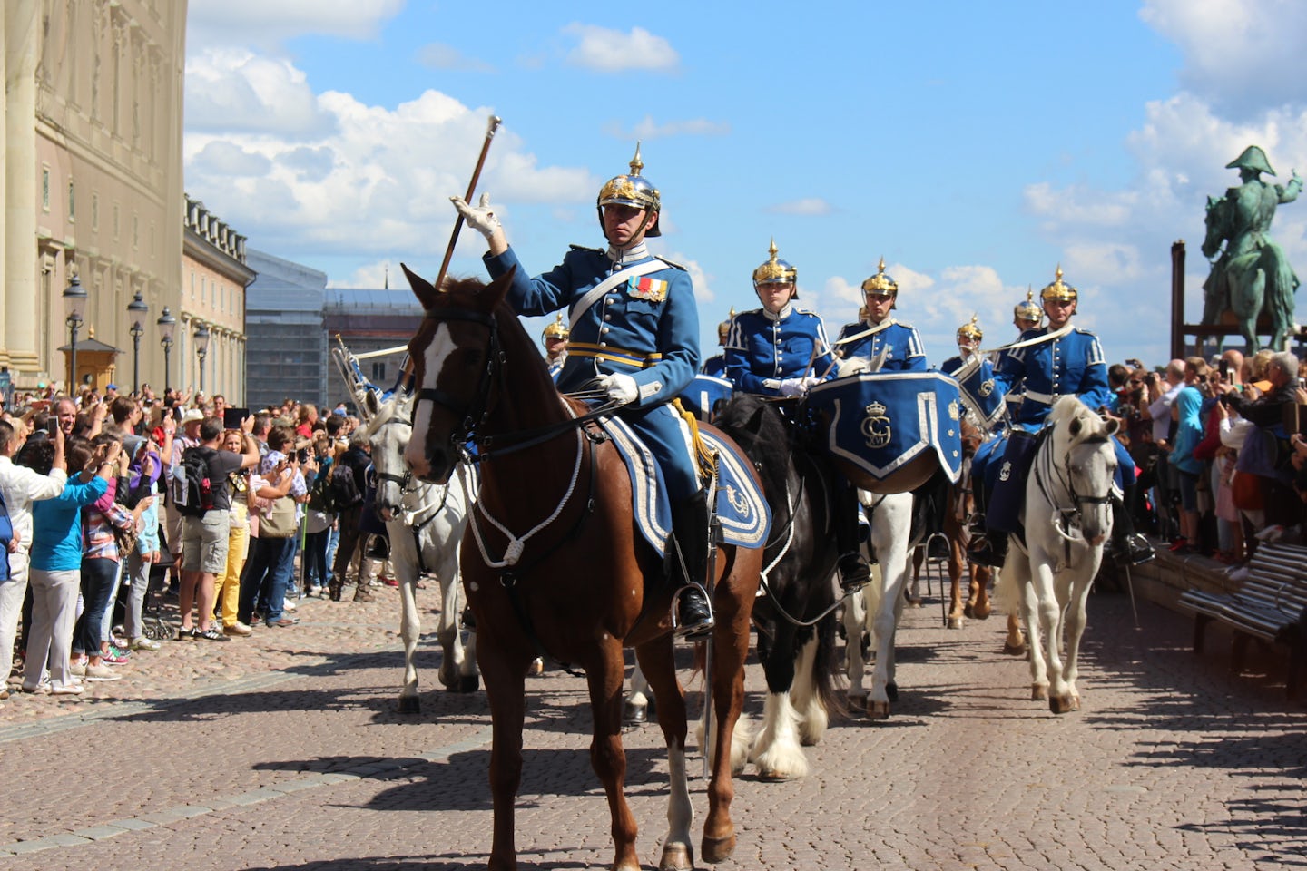 Changing of the guard, Stockholm