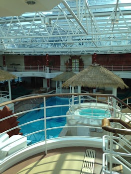 The interior pool. Hardly used and nice and warm. Great place to relax