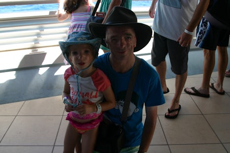 Me with a little buddy at Coral World, St. Thomas