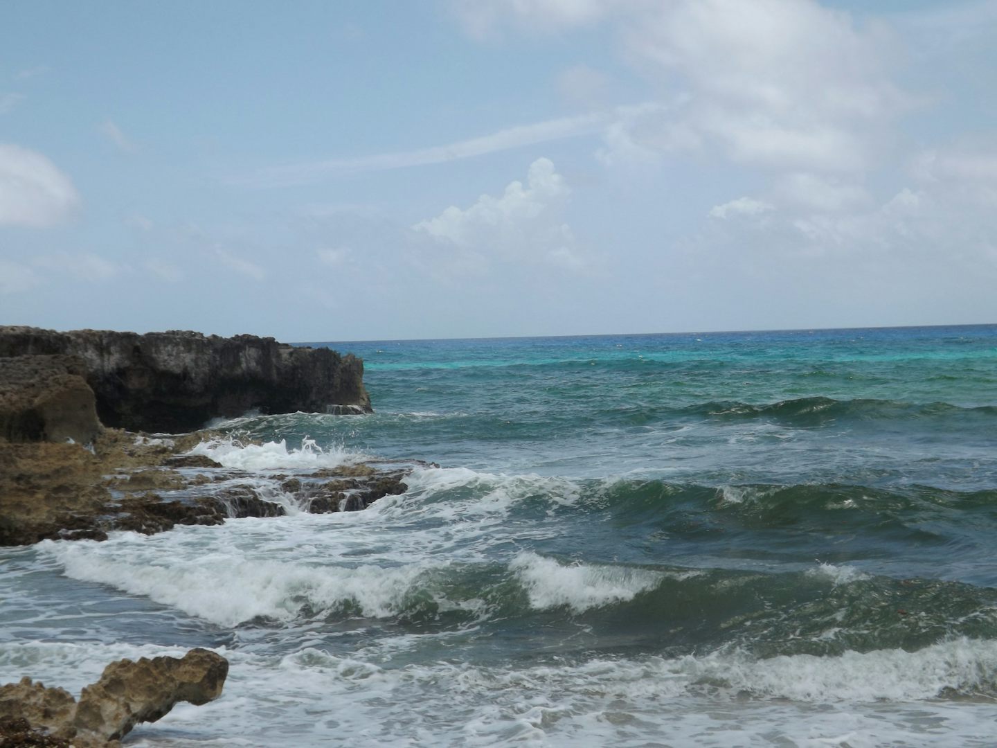 Shoreline of Cozumel while on an Excursion of Island