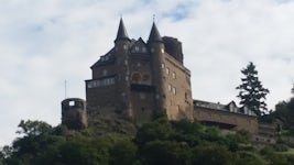One of the castles that we passed on the Rhine River between Rudesheim and