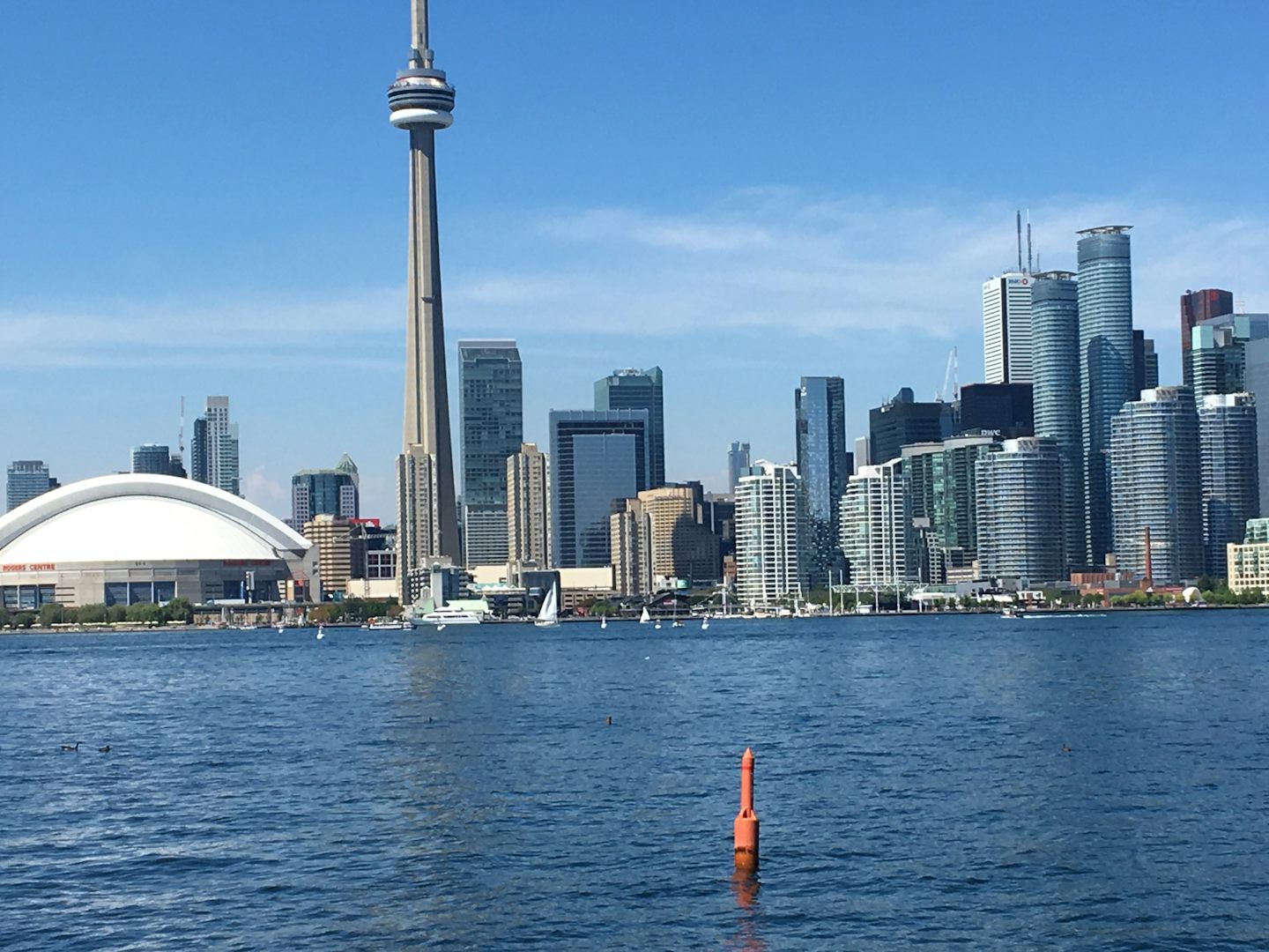 Toronto from Island Tour boat