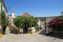 Obidos, old medieval town on the way to Lisbon