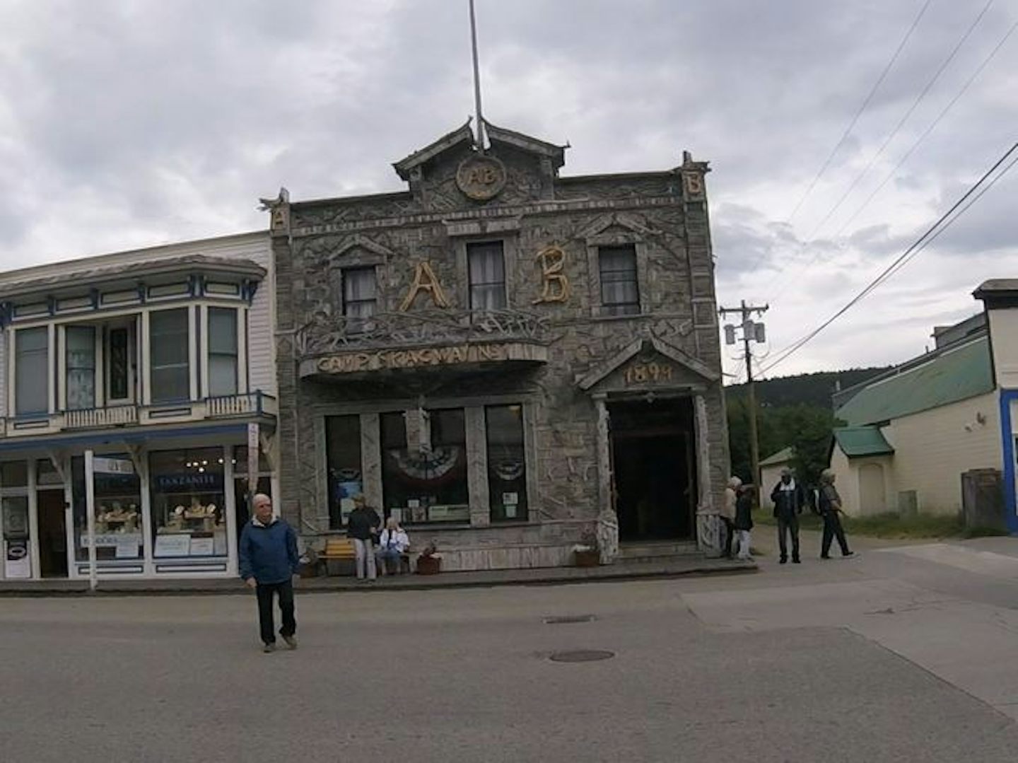 The Artic Brotherhood Building is the most photographed building in Alaska.