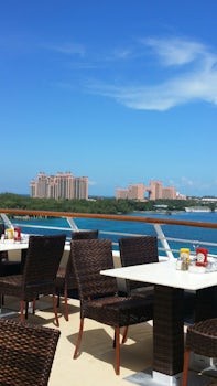 Atlantis from the Great Outdoor Cafe'