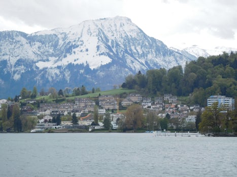 Mount Pilatus as seen from Lake Lucerne, Switzerland