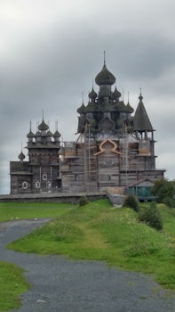Oldest wooden chapel, Kizhi Island, Norther Russia