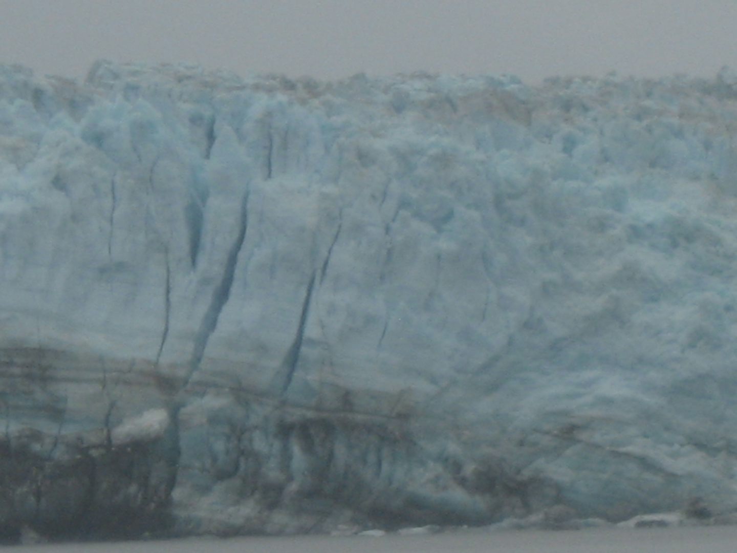 View of Hubbard Glacier from ship