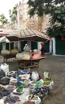 Tetouan, Morroco, the market