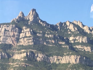 View of Montserrat, near Barcelona
