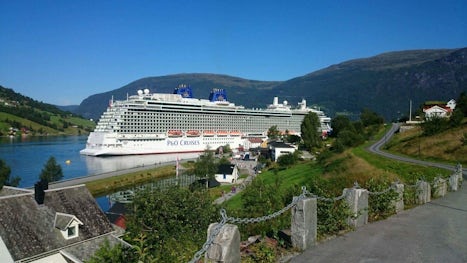 A view of the ship