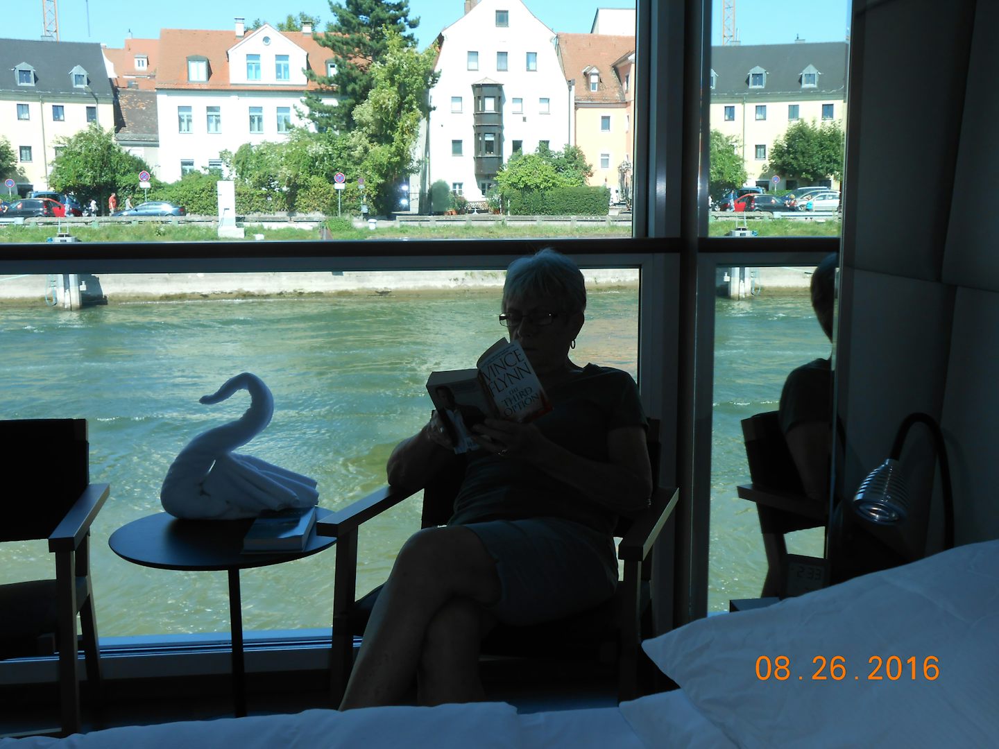 Arriving in Regensburg, on the Danube...