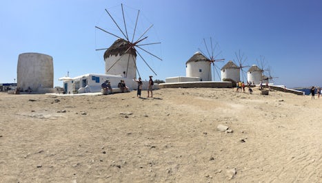 Mikonos windmills