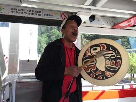 Natives in Juneau (on the tram)