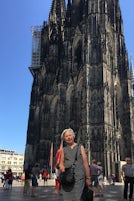 The cathedral in Cologne, Germany is amazing, and it is near the river.