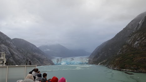 glacier view from deck 15.