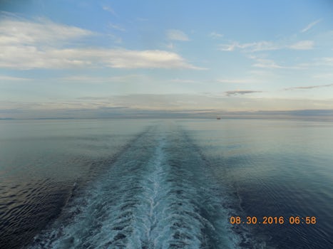 View from the Aft balcony
