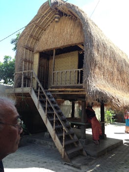 Traditional housing in Lombok