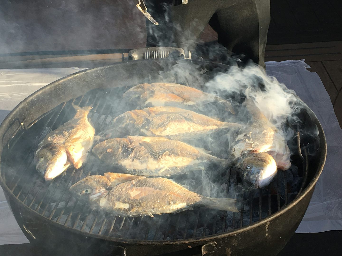 Barbecued Bream