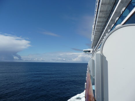 View from the ship