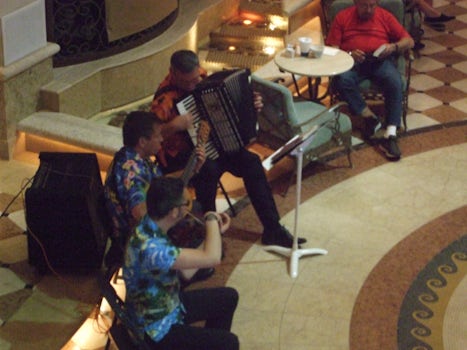 Musicians in Atrium