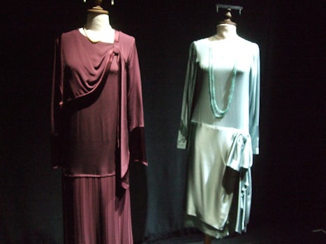 Downton Abbey costumes on board
