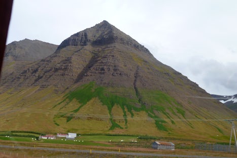 North western Iceland landscape.