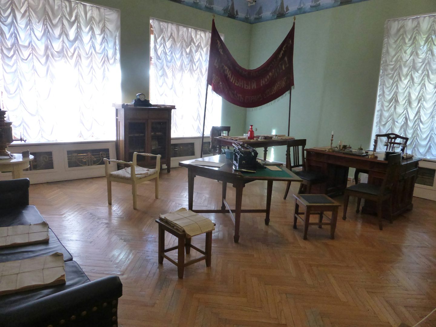 St Petersburg. Museum of Political History. Lenin's Office. Aug 2016